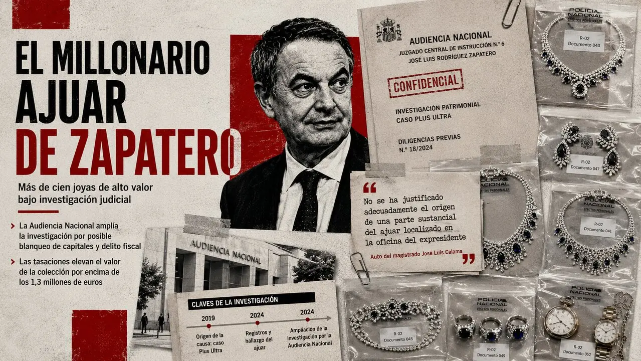 Zapatero, el presunto contrabandista.