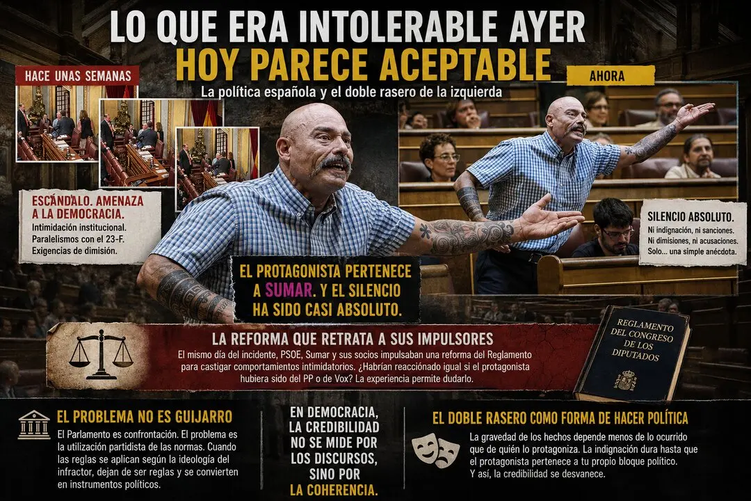 La hipocres&iacute;a pol&iacute;tica.