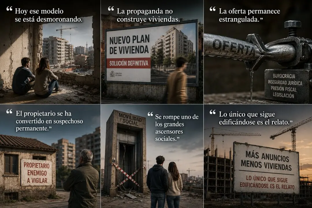 Crisis de vivienda y propaganda urbana