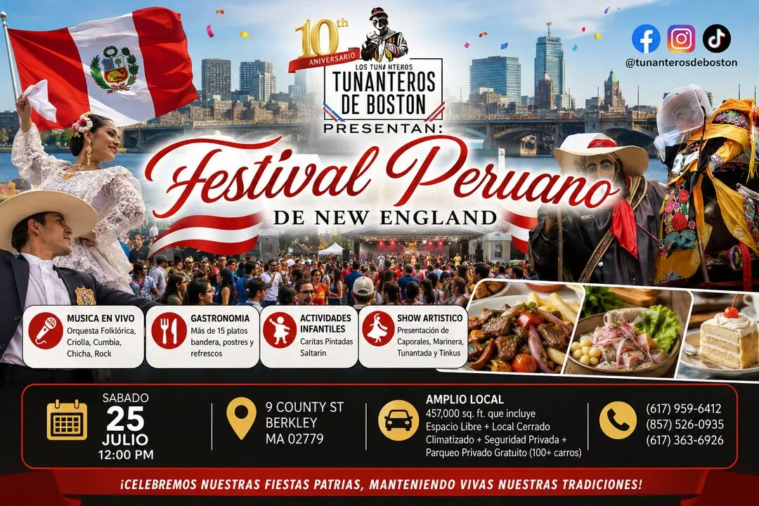 Festival peruano de New England.
