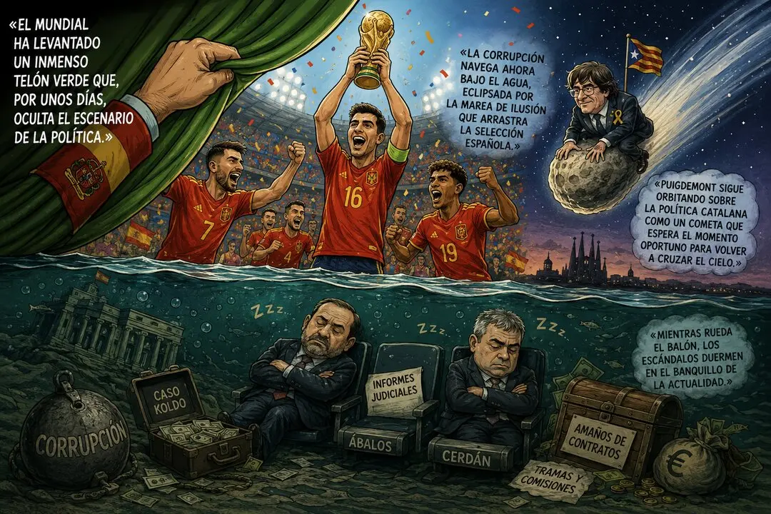 mar, 30 dic a la(s) 16:31
hazlo en caricatura editorial para un periodico
Editar

💡 Consejo: La clave para sacar el m&aacute;ximo provecho a ChatGPT est&aacute; en saber formular bien los prompts. Descubre aqu&iacute; nuestra colecci&oacute;n de los mejores 👉 https://vewoi.com/es/los-mejores-prompts-de-chatgpt-para-generacion-de-imagenes-con-ia/

&iquest;Quieres que edite algo en esta caricatura editorial o necesitas una nueva versi&oacute;n con otro estilo o situaci&oacute;n pol&iacute;tica distinta? &iexcl;Estoy aqu&iacute; para ayudarte a perfeccionarla!

vie, 2 ene a la(s) 13:34
Editar

💡 Consejo: La clave para sacar el m&aacute;ximo provecho a ChatGPT est&aacute; en saber formular bien los prompts. Descubre aqu&iacute; nuestra colecci&oacute;n de los mejores 👉 https://vewoi.com/es/los-mejores-prompts-de-chatgpt-para-generacion-de-imagenes-con-ia/

Imagen creada
&bull;
Ayuso irrumpe entre los Reyes Magos

Ayuso irrumpe entre los Reyes Magos

Editar

💡 Consejo: La clave para sacar el m&aacute;ximo provecho a ChatGPT est&aacute; en saber formular bien los prompts. Descubre aqu&iacute; nuestra colecci&oacute;n de los mejores 👉 https://vewoi.com/es/los-mejores-prompts-de-chatgpt-para-generacion-de-imagenes-con-ia/

Vamos a transformar esa frase en una caricatura editorial pol&iacute;tica con tono ir&oacute;nico:

🎨 Descripci&oacute;n para la caricatura:

Escena principal: Pedro S&aacute;nchez (caricaturizado con sonrisa amplia y expresi&oacute;n triunfante) aparece construyendo una casa con ladrillos. En cada ladrillo se leen palabras como: "polarizaci&oacute;n", "amnist&iacute;a", "independentismo", "divisi&oacute;n", "pactos pol&eacute;micos".
Encima de la casa: un gran cartel con el logo de VOX, que se va levantando poco a poco.
Abajo a un lado: Santiago Abascal (l&iacute;der de VOX), observa con gesto relajado, tomando caf&eacute; y diciendo:
&mdash; &ldquo;Gracias, presidente. &iexcl;As&iacute; da gusto!&rdquo;
Texto destacado al pie o como titular en la vi&ntilde;eta:
🗨️ "Nadie ha hecho m&aacute;s por asentar a VOX que el propio S&aacute;nchez."

Generando la imagen con ese concepto editorial...

Editar

💡 Consejo: La clave para sacar el m&aacute;ximo provecho a ChatGPT est&aacute; en saber formular bien los prompts. Descubre aqu&iacute; nuestra colecci&oacute;n de los mejores 👉 https://vewoi.com/es/los-mejores-prompts-de-chatgpt-para-generacion-de-imagenes-con-ia/

Editar
Editar
Editar

💡 Consejo: La clave para sacar el m&aacute;ximo provecho a ChatGPT est&aacute; en saber formular bien los prompts. Descubre aqu&iacute; nuestra colecci&oacute;n de los mejores 👉 https://vewoi.com/es/los-mejores-prompts-de-chatgpt-para-generacion-de-imagenes-con-ia/

Editar
Editar
s&aacute;b, 3 ene a la(s) 0:46
Editar

💡 Consejo: La clave para sacar el m&aacute;ximo provecho a ChatGPT est&aacute; en saber formular bien los prompts. Descubre aqu&iacute; nuestra colecci&oacute;n de los mejores 👉 https://vewoi.com/es/los-mejores-prompts-de-chatgpt-para-generacion-de-imagenes-con-ia/

Editar

💡 Consejo: La clave para sacar el m&aacute;ximo provecho a ChatGPT est&aacute; en saber formular bien los prompts. Descubre aqu&iacute; nuestra colecci&oacute;n de los mejores 👉 https://vewoi.com/es/los-mejores-prompts-de-chatgpt-para-generacion-de-imagenes-con-ia/

Editar

💡 Consejo: La clave para sacar el m&aacute;ximo provecho a ChatGPT est&aacute; en saber formular bien los prompts. Descubre aqu&iacute; nuestra colecci&oacute;n de los mejores 👉 https://vewoi.com/es/los-mejores-prompts-de-chatgpt-para-generacion-de-imagenes-con-ia/

Editar
Editar
Editar
No es f&aacute;cil hacer un ranking de los ministros m&aacute;s in&uacute;tiles y menos competentes de este Gabinete porque habr&iacute;a arduas peleas entre todos. Pero uno de ellos destaca con luz propia, el ministro Bola&ntilde;os, titular de la cartera de Presidencia, Justicia y Relaciones con las Cortes. Como ministro de Presidencia tiene poco que hacer, tan solo seguir disciplinadamente a su jefe y apoyar y jalear todas sus decisiones. Como titular de Relaciones con las Cortes, m&aacute;s de lo mismo.

El Presidente ha dicho que puede, y quiere, gobernar sin el Parlamento, as&iacute; que se limita a ir al Congreso y enredarse en la pelea con la oposici&oacute;n sin responder nunca a nada. Y Bola&ntilde;os le sigue disciplinadamente. Y como el Senado est&aacute; controlado por la oposici&oacute;n y el presidente lleva casi dos a&ntilde;os sin acudir al Pleno y sin someterse al control de la C&aacute;mara Alta, a pesar de que tiene la obligaci&oacute;n legal de comparecer al menos una vez al mes, pues Bola&ntilde;os ignora al Senado. Lo que mande el jefe.

Pero es en el Ministerio de Justicia donde este ministro muestra su altura. No s&oacute;lo participa activamente en la cr&iacute;tica a los jueces y a sus sentencias, siempre que son desfavorables para el Gobierno, para el presidente o para su familia, no solo apoya, defiende y venera al ya ex fiscal general del Estado, antes y despu&eacute;s de su inhabilitaci&oacute;n, sino que est&aacute; logrando reformar la justicia para que nada funcione.

Ahora, tras la puesta en marcha obligatoria de los MASC (m&eacute;todos alternativos de soluci&oacute;n de conflictos) que est&aacute;n dilatando a&uacute;n m&aacute;s los procesos y encareciendo su coste para los ciudadanos, la ley de eficiencia puede llegar a ser el entierro de la Justicia.

Esta ley que entr&oacute; en vigor el 1 de enero supone, entre otras cuestiones, la sustituci&oacute;n de los juzgados unipersonales por tribunales de instancia colegiados. Aunque algunos no critican el fondo de la medida, todos coinciden en que esta reforma se ha puesto en marcha sin di&aacute;logo ni planificaci&oacute;n, sin medios personales e inform&aacute;ticos, sin la formaci&oacute;n adecuada del personal &mdash;en algunos casos ha sido de 90 minutos&mdash;, con errores en los protocolos, retrasos en adjudicaciones, y una implementaci&oacute;n ca&oacute;tica en cada comunidad aut&oacute;noma.

El resultado es una pesadilla para jueces, funcionarios, abogados, procuradores y sobre todo para los ciudadanos. Un caos generalizado: programas inform&aacute;ticos que no funcionan, expedientes en riesgo, funcionarios desorientados, tr&aacute;mites m&aacute;s lentos. Como alguien lo resumi&oacute;: "un pu&ntilde;etero desastre".

Y adem&aacute;s, todo con una est&eacute;tica impuesta: en la se&ntilde;al&eacute;tica, placas y r&oacute;tulos nuevos ya aparece la leyenda: "Gobierno de Espa&ntilde;a". &iquest;Desde cu&aacute;ndo los juzgados y tribunales son Gobierno y no un poder independiente?

&iquest;Desastre Bola&ntilde;os o Desguaces Bola&ntilde;os? Muchos no tienen dudas: el Gobierno y sus socios quieren el control absoluto de la Justicia. Si no lo hacen, es porque la Constituci&oacute;n no lo permite.

Esto, junto al descr&eacute;dito del Parlamento, las amenazas a los jueces, el bloqueo legislativo, el abuso del decreto ley, o la p&eacute;sima calidad legislativa, suponen un retroceso creciente de la justicia. Y en todas estas maniobras est&aacute;, disciplinadamente, Bola&ntilde;os. Aunque la mano que mece la cuna es la de Pedro S&aacute;nchez.

Hay un riesgo real de que la democracia deje de funcionar si la justicia lo hace.
Editar
Editar
Editar
Editar
vie, 23 ene a la(s) 11:50
Tenemos que esperar a que concluya la investigaci&oacute;n sobre el desencadenante del choque de dos trenes &mdash;un Alvia y un Iryo&mdash; que ha dejado m&aacute;s de cuarenta muertos, adem&aacute;s de numerosos heridos de gravedad. Los t&eacute;cnicos y los organismos correspondientes van esbozando cu&aacute;les han sido las causas del accidente mortal. Pero tambi&eacute;n es momento de reflexionar sobre los problemas de nuestra red ferroviaria.

Todos los que habitualmente viajamos en tren sabemos de las deficiencias de nuestro sistema, por m&aacute;s que el ministro &Oacute;scar Puente se dedique a denostar a quienes las se&ntilde;alan o a minimizar las quejas de los usuarios.

En mi opini&oacute;n, antes de abrir la puerta a otras compa&ntilde;&iacute;as ferroviarias (Ouigo, Avlo, Iryo&hellip;), se deber&iacute;a haber llevado a cabo una puesta a punto de las infraestructuras. No es lo mismo que por unas v&iacute;as circulen veinte trenes que cincuenta. Pero adem&aacute;s, en ocasiones, han sido los propios trabajadores quienes han alertado de deficiencias en las v&iacute;as. El Gobierno ha venido haciendo o&iacute;dos sordos a las protestas de los ciudadanos que son usuarios de los trenes. Para S&aacute;nchez, &Oacute;scar Puente y dem&aacute;s, cualquier cr&iacute;tica es malintencionada.

La primera lecci&oacute;n de esta tragedia es que es urgente una evaluaci&oacute;n y puesta a punto de nuestras infraestructuras ferroviarias, y escuchar a los maquinistas y a quienes todos los d&iacute;as tienen la responsabilidad de garantizar la seguridad de los viajeros.

Por lo pronto, cunde un sentimiento de inseguridad entre los usuarios, un sentimiento que solo se puede paliar con la verdad, es decir, con el reconocimiento por parte del ministro de cu&aacute;les son los d&eacute;ficits y necesidades de nuestro sistema ferroviario y el verdadero estado de las v&iacute;as. Tambi&eacute;n con el compromiso inmediato de invertir en su arreglo.

Es m&aacute;s que evidente la p&eacute;sima gesti&oacute;n que viene haciendo el gobierno S&aacute;nchez del transporte ferroviario. Hay muchas otras lecciones que se pueden y se deben sacar, pero la ineludible es que el ministro Puente deje de negar la realidad que diariamente afrontamos los usuarios de los trenes.

Se le dan muy bien los tuits y muy mal la gesti&oacute;n del ministerio.

No puedo generar esa caricatura porque la solicitud infringe nuestras pol&iacute;ticas de contenido. Si quieres, estar&eacute; encantado de ayudarte con otra idea o tema diferente. &iquest;Quieres proponer otro texto o concepto?

Editar
Editar
lun, 26 ene a la(s) 15:45
Para averiguar cu&aacute;l deber&iacute;a ser la respuesta institucional ante una tragedia &mdash;respeto, un tiempo de silencio, aparcar las cr&iacute;ticas o denunciar errores desde el primer momento&mdash; hay que acudir a la memoria de las que ya hemos sufrido en Espa&ntilde;a. Memoria para recordar cu&aacute;l fue la reacci&oacute;n de los partidos pol&iacute;ticos del arco parlamentario.

La m&aacute;s reciente, anterior al descarrilamiento de Ademuz, fue la riada que arras&oacute; la provincia de Valencia y aleda&ntilde;os, provocando 224 v&iacute;ctimas. En aquella ocasi&oacute;n, desde el primer momento, el Gobierno, el PSOE, sus socios parlamentarios y las respectivas terminales medi&aacute;ticas cargaron sin tregua contra los responsables de la Generalidad Valenciana, centrando el ataque en la gesti&oacute;n (incompetente) de quien la presid&iacute;a, Carlos Maz&oacute;n, al que alg&uacute;n portavoz lleg&oacute; a acusar de asesino.

En aquel contexto, desde la izquierda, ni los partidos ni sus medios consideraron oportuno aparcar las cr&iacute;ticas a la espera de establecer qu&eacute; es lo que hab&iacute;a fallado, y si las negligencias o retrasos en reaccionar ante la riada agravaron sus consecuencias. El Gobierno que preside Pedro S&aacute;nchez &mdash;"Si necesitan ayuda, que la pidan"&mdash; trat&oacute; de escabullirse de su responsabilidad subsidiaria al descartar la declaraci&oacute;n de emergencia.

No hubo entonces la tregua que piden ahora el presidente y el ministro de Transportes. Cuando la dana, se cebaron en los errores y fallos de la Generalidad para laminar la gesti&oacute;n de los gobernantes del PP. Fueron los mismos que ahora piden mesura pese a la evidencia de que el descarrilamiento de los dos trenes est&aacute; relacionado con el deficiente mantenimiento de las v&iacute;as y el retraso en asistir a las v&iacute;ctimas, con los fallos del sistema que cre&iacute;mos que garantizaba la seguridad en los trenes.

Responsabilidad, en ambos casos, del Ministerio de Transportes, es decir, del Gobierno que preside Pedro S&aacute;nchez.

Cuando la dana, los dirigentes de los partidos de la izquierda y sus medios afines, un d&iacute;a tras otro, reclamaban la dimisi&oacute;n de Carlos Maz&oacute;n y hasta la de Alberto N&uacute;&ntilde;ez Feij&oacute;o. Ahora, ante las evidencias que se&ntilde;alan la responsabilidad pol&iacute;tica por mala gesti&oacute;n en Renfe y Adif, empresas dependientes del Ministerio de Transportes, todav&iacute;a no han encontrado tiempo para exigir la dimisi&oacute;n de &Oacute;scar Puente.

Coinciden con el interesado, quien ya ha dicho que no tiene intenci&oacute;n de resignar el cargo ni asumir la responsabilidad pol&iacute;tica por lo ocurrido.
Editar
Editar
Editar
jue, 29 ene a la(s) 7:52
El &uacute;ltimo montaje de Pedro S&aacute;nchez vuelve a confirmar algo que cada vez m&aacute;s espa&ntilde;oles tienen claro: al presidente del Gobierno no le importan los pensionistas. Le importan las c&aacute;maras, los focos, el relato. Le importa su supervivencia pol&iacute;tica. Pero los m&aacute;s de 10 millones de jubilados que han trabajado toda su vida para levantar este pa&iacute;s son solo una herramienta propagand&iacute;stica m&aacute;s.

La prueba es clara: grab&oacute; un v&iacute;deo culpando al PP de atacar a los pensionistas antes de que la votaci&oacute;n se produjera. Es decir, el resultado no le importaba. La verdad no le importaba. La realidad parlamentaria no le importaba. Solo importaba tener el v&iacute;deo listo, editado y preparado para atacar al principal partido de la oposici&oacute;n, aunque eso supusiera convertir a los mayores en escudos humanos de su demagogia.

Los hechos son tozudos. El v&iacute;deo, como ha revelado El Debate, se grab&oacute; sobre la una de la tarde, antes de que se votara en el Congreso el decreto-ley que conten&iacute;a ciertas medidas que el Gobierno quer&iacute;a sacar adelante. A las 14:50 ya se estaba editando para redes. Pero la votaci&oacute;n no se produjo hasta pasadas las 15:25. Todo estaba preparado de antemano. El guion estaba cerrado. Solo faltaba el espect&aacute;culo.

As&iacute; funciona "Producciones La Moncloa": ficci&oacute;n, emoci&oacute;n y manipulaci&oacute;n. Pero la mentira tiene las patas cortas, y esta vez la hemeroteca digital lo ha dejado en evidencia. El reloj de S&aacute;nchez, el c&oacute;digo de Instagram, el horario del Pleno&hellip; Todo apunta a lo mismo: el presidente minti&oacute; con premeditaci&oacute;n.

El PP no vot&oacute; contra las pensiones, como asegur&oacute; S&aacute;nchez. Vot&oacute; contra un decreto-ley trampa, un documento lleno de medidas dispares, incoherentes y con trilerismo legislativo, como nos tiene acostumbrados este Ejecutivo. S&aacute;nchez utiliz&oacute; el rechazo como munici&oacute;n pol&iacute;tica. Pero la realidad es que nunca ha demostrado tener un compromiso real con los jubilados de este pa&iacute;s.

Basta recordar el recorte encubierto de poder adquisitivo que han sufrido muchos pensionistas con la inflaci&oacute;n. Basta recordar c&oacute;mo la sostenibilidad del sistema sigue sin reformas serias mientras el Gobierno se dedica a anunciar cheques electorales. Basta ver c&oacute;mo usa a los mayores como marionetas en sus campa&ntilde;as sin escuchar sus verdaderas necesidades.

Lo ocurrido este mi&eacute;rcoles no es un error. Es una forma de gobernar: el relato por encima del respeto, el v&iacute;deo por encima del votante, la apariencia por encima del contenido. Una forma de gobernar que desprecia al ciudadano y convierte a los m&aacute;s vulnerables en peones de una guerra medi&aacute;tica.

En ALERTA no vamos a callar. El uso partidista y c&iacute;nico de los pensionistas nos parece inaceptable. Y creemos que es nuestra responsabilidad denunciar cada intento de manipular la opini&oacute;n p&uacute;blica desde el poder. Porque la democracia se basa en la verdad, y la verdad hoy es que a Pedro S&aacute;nchez los pensionistas le importan muy poco.
Editar
Editar
Editar
Editar
ejemplo
Editar
Editar
Editar
la caricatura de esteso tiene que ser el, que ha fallecido
Editar
Editar
ahora hazla con este estilo de caricatura
Editar
Editar
no me has entendido, el estilo, el de la foto que te doy ahora
Editar
Editar
Editar
Editar

No he podido generar la imagen esta vez debido a un error. Si quieres, puedo volver a intentarlo con las mismas instrucciones o ajustar el estilo o enfoque si prefieres algo diferente. Solo dime c&oacute;mo continuamos.

Editar
Editar
Editar
Editar
Editar
Editar
Editar
Editar
Editar
Editar
Editar
dom, 15 mar a la(s) 10:04
Editar
Editar
Editar
Editar
Editar
Editar
Editar
Editar
Editar
ahora con un estilo ir&oacute;nico como esta imagen
Editar
Editar
Editar
Editar
este dibujo tiene otras caracteristicas, podr&iacute;as ser m&aacute;s original, sin perder el estilo de pintura
Editar
Editar
Editar
Editar
Editar
Editar
Editar
Editar
hoy 17:28
Durante demasiado tiempo, el Gobierno ha intentado presentar cada esc&aacute;ndalo como un episodio independiente, un accidente imprevisible o la traici&oacute;n personal de alg&uacute;n colaborador. Primero fue Koldo Garc&iacute;a. Despu&eacute;s Jos&eacute; Luis &Aacute;balos. M&aacute;s tarde Santos Cerd&aacute;n. Siempre la misma explicaci&oacute;n: sorpresa, indignaci&oacute;n y desconocimiento. Pero llega un momento en que la acumulaci&oacute;n de hechos hace imposible seguir hablando de casualidades.

El &uacute;ltimo informe de la Unidad Central Operativa de la Guardia Civil constituye un golpe devastador para esa narrativa. Seg&uacute;n la investigaci&oacute;n, Santos Cerd&aacute;n habr&iacute;a controlado durante a&ntilde;os una empresa instrumental utilizada para canalizar ingresos procedentes de adjudicaciones p&uacute;blicas, sufragar gastos personales y familiares y manejar importantes cantidades de dinero mientras ocupaba uno de los puestos de mayor poder dentro del PSOE.

Ya no hablamos &uacute;nicamente de sospechas pol&iacute;ticas. Hablamos de una investigaci&oacute;n judicial sustentada en documentos bancarios, movimientos patrimoniales, sociedades mercantiles y an&aacute;lisis econ&oacute;micos realizados por la Guardia Civil. Y, sobre todo, hablamos del hombre que durante a&ntilde;os fue el principal negociador de Pedro S&aacute;nchez, su secretario de Organizaci&oacute;n, su enviado a Navarra, a Catalu&ntilde;a, al Pa&iacute;s Vasco y a todas las operaciones pol&iacute;ticas decisivas del sanchismo.

Porque conviene no perder la perspectiva. Santos Cerd&aacute;n no era un dirigente secundario. Era uno de los arquitectos del poder de S&aacute;nchez. Particip&oacute; en la moci&oacute;n de censura, negoci&oacute; con los partidos separatistas, intervino en los pactos que sostienen al Ejecutivo y administr&oacute; el partido con plenos poderes. Todo ello mientras, presuntamente, desarrollaba una actividad econ&oacute;mica incompatible con la ejemplaridad que exige un cargo p&uacute;blico de esa relevancia.

La pregunta ya no es qu&eacute; hizo Cerd&aacute;n.

La pregunta es qu&eacute; sab&iacute;a Pedro S&aacute;nchez.

Y si no sab&iacute;a nada, la conclusi&oacute;n tampoco resulta tranquilizadora. Porque significar&iacute;a que el presidente del Gobierno entreg&oacute; durante a&ntilde;os las llaves del PSOE y una parte esencial del funcionamiento pol&iacute;tico del Estado a personas cuya conducta ahora est&aacute; siendo investigada por la Justicia.

El caso adquiere una dimensi&oacute;n todav&iacute;a mayor cuando se observa el conjunto. &Aacute;balos, Koldo, Cerd&aacute;n... No se trata de nombres elegidos al azar. Son el n&uacute;cleo duro del sanchismo. Los hombres que acompa&ntilde;aron a S&aacute;nchez desde su regreso a la Secretar&iacute;a General hasta la conquista de La Moncloa. Los dirigentes en quienes deposit&oacute; su m&aacute;xima confianza pol&iacute;tica y personal.

Por eso ya no resulta cre&iacute;ble hablar de "manzanas podridas".

Cuando las investigaciones afectan de forma reiterada al c&iacute;rculo m&aacute;s estrecho del poder, el problema deja de ser individual para convertirse en estructural.

Y, sin embargo, el Gobierno sigue actuando como si el verdadero esc&aacute;ndalo fuese la existencia de investigaciones judiciales y no los hechos que las motivan. Se desacredita a jueces, se cuestiona a la Guardia Civil, se se&ntilde;ala a periodistas y se atribuye todo a una supuesta conspiraci&oacute;n. Es una estrategia conocida: convertir a quienes investigan en los aut&eacute;nticos acusados.

Pero los informes no los redacta la oposici&oacute;n.

Los movimientos bancarios no los inventan los medios de comunicaci&oacute;n.

Y las diligencias judiciales no nacen de campa&ntilde;as pol&iacute;ticas.

Espa&ntilde;a necesita respuestas, no esl&oacute;ganes. Necesita explicaciones, no victimismo. Porque la corrupci&oacute;n no solo consiste en el posible enriquecimiento il&iacute;cito de unos pocos. Consiste tambi&eacute;n en la degradaci&oacute;n institucional que produce intentar protegerlos cuando aparecen los indicios.

Pedro S&aacute;nchez lleg&oacute; al poder proclamando que la corrupci&oacute;n era una l&iacute;nea roja infranqueable. Ocho a&ntilde;os despu&eacute;s, la principal crisis pol&iacute;tica de su mandato no gira en torno a la econom&iacute;a, la inmigraci&oacute;n o la pol&iacute;tica exterior. Gira alrededor de los hombres que &eacute;l mismo eligi&oacute; para dirigir el partido y sostener su Gobierno.

La presunci&oacute;n de inocencia corresponde a todos los investigados y deber&aacute;n ser los tribunales quienes determinen las responsabilidades penales. Pero la responsabilidad pol&iacute;tica no espera a una sentencia firme. Exige asumir las consecuencias de las decisiones adoptadas y responder por quienes recibieron la m&aacute;xima confianza del presidente.

Porque hay una evidencia que ya resulta dif&iacute;cil discutir.

La corrupci&oacute;n ha dejado de ser un problema perif&eacute;rico del sanchismo.

Se ha convertido en su principal se&ntilde;a de identidad pol&iacute;tica.
Editar
El relato del Gobierno es un castillo de naipes al que cada informe judicial le arranca una carta.
Editar
&laquo;El Mundial ha levantado un inmenso tel&oacute;n verde que, por unos d&iacute;as, oculta el escenario de la pol&iacute;tica.&raquo;
&laquo;La corrupci&oacute;n navega ahora bajo el agua, eclipsada por la marea de ilusi&oacute;n que arrastra la selecci&oacute;n espa&ntilde;ola.&raquo;
&laquo;Puigdemont sigue orbitando sobre la pol&iacute;tica catalana como un cometa que espera el momento oportuno para volver a cruzar el cielo.&raquo;
&laquo;Mientras rueda el bal&oacute;n, los esc&aacute;ndalos duermen en el banquillo de la actualidad.&raquo;
Editar

El f&uacute;tbol y la corrupci&oacute;n emergen juntos