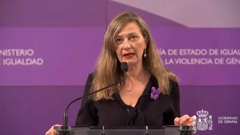 La delegada del Gobierno contra la Violencia de Género, Victoria Rosell. EP