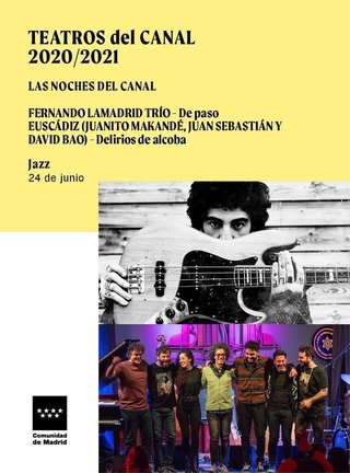 EUSCÁDIZ+ FERNANDO LAMADRID el 24 de junio en los Teatros del Canal