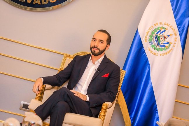 Archivo - Nayib Bukele, presidente de El Salvador
