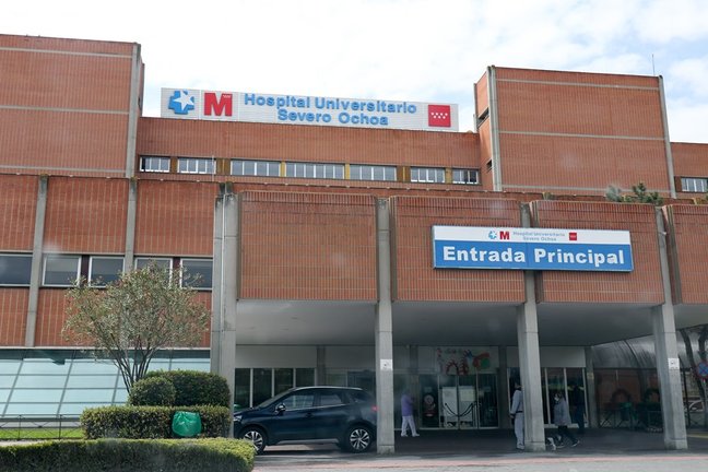 Archivo - Fachada del Hospital Universitario Severo Ochoa.
