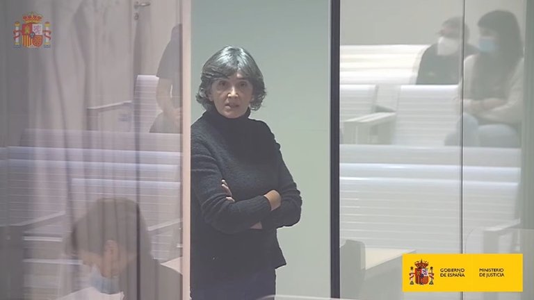 Archivo - María Soledad Iparraguirre en el juicio por su colaboración en un atentado del 94 en Getxo.
