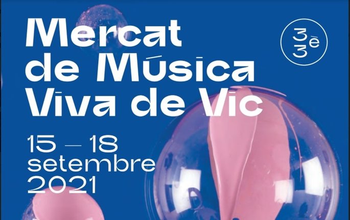 Cartel del 33 Mercat de la Música Viva de Vic