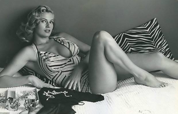 Anita Ekberg, la eterna musa de Fellini.