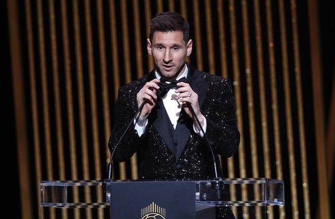 Messi: "Ahora no pienso en el octavo". EFE