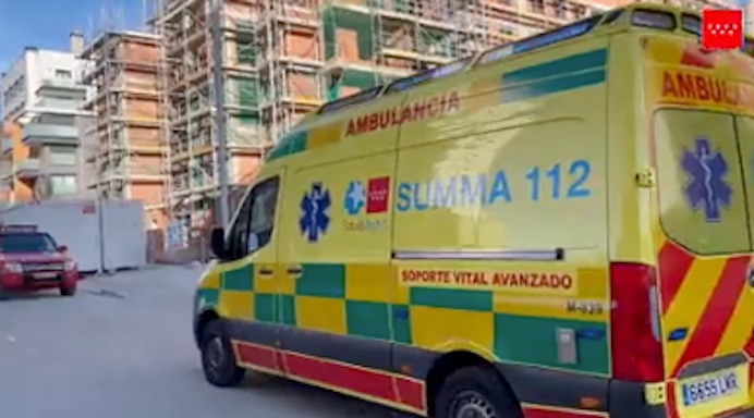 #SUMMA112 traslada a una menor de tres años de edad al Hospital La Paz