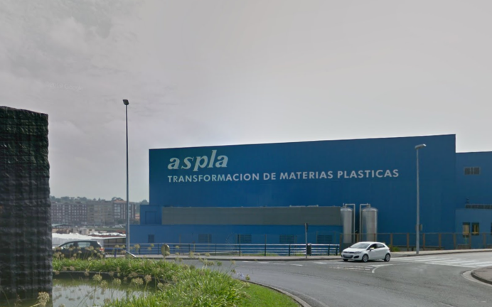 La empresa cántabra Plásticos Españoles S.A., Aspla, situada en Torrelavega. / ALERTA