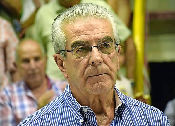 Manuel Oliva, presidente de la Peña Casa Sampedro.