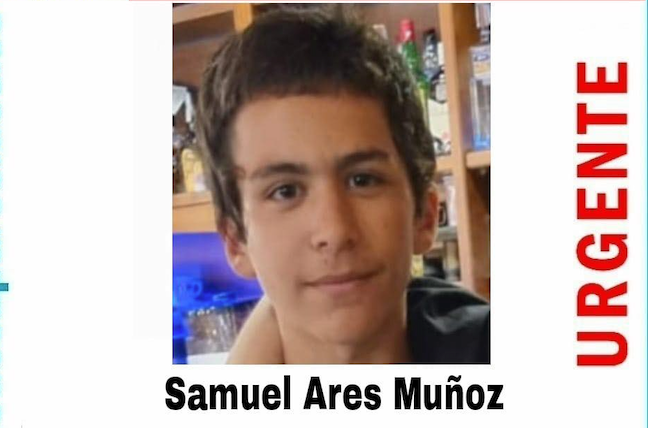 Samuel Ares Muñoz, Desaparece el 10-06-2022 en Guarnizo (El Astillero)
Cantabria.