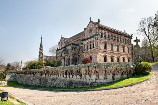 Palacio de Sobrellano en Cantabria.