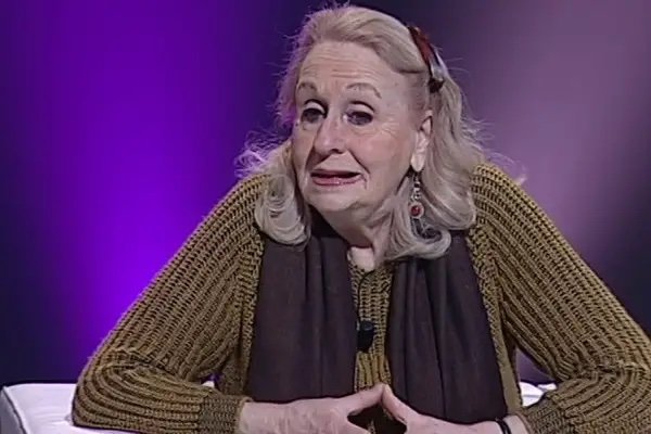 La historiadora durante una intervención en un programa de televisión FOTO: YOUTUBE YOUTUBE