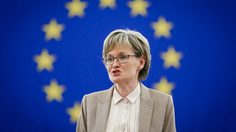 Mairead McGuinness, comisaria europea de Estabilidad Financiera, Servicios Financieros y Unión de los Mercados de Capitales