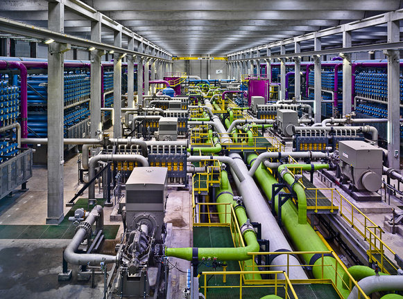 Imagen de archivo de unas instalaciones industriales.