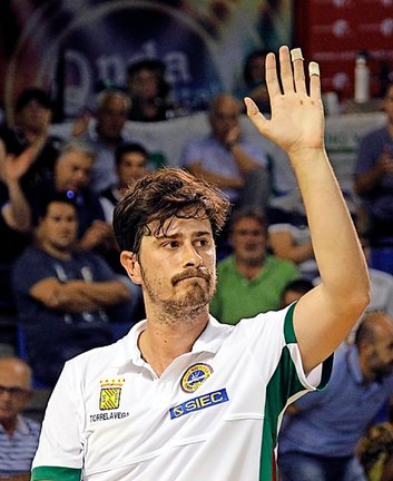 Mario Pinta tras ganar el año pasado el Torneo del Millón. / José Ramón