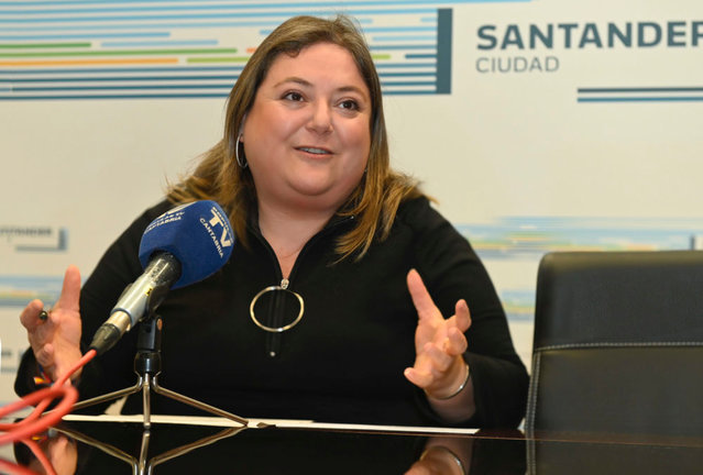 La concejala de Inmigración, Lorena Gutiérrez. / ALERTA