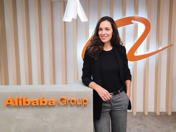 La responsable de desarrollo de negocio de Alibaba Group en España y Portugal, Alba Ruiz.