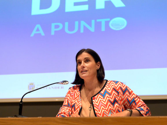 La alcaldesa de Santander, Gema Igual.