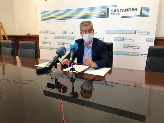 El concejal de Urbanismo de Santander, Javier Ceruti.