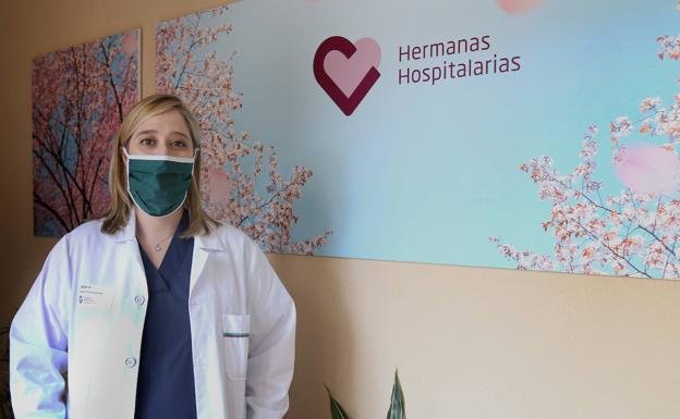 La psiquiatra del Centro sociosanitario Hermanas Hospitalarias de Palencia, María Teresa Álvarez.