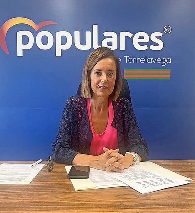 La portavoz popular, Marta Fernández Teijeiro. / ALERTA