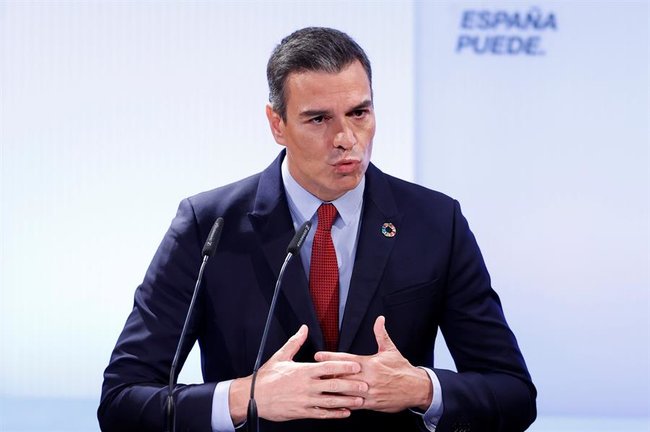 El presidente del Gobierno, Pedro Sánchez. EFE/ Mariscal