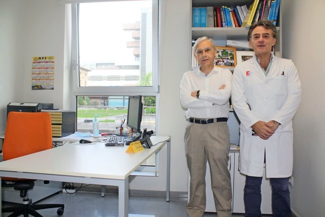Miguel Ángel González-Gay y Ricardo Blanco, investigadores del estudio.