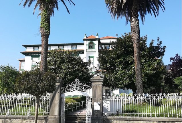 Vista de la Residencia Municipal de Castro Urdiales.