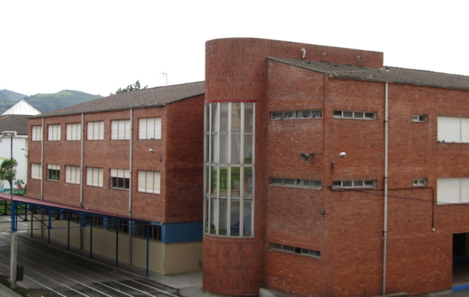 El colegio José Luis Hidalgo de Torrelavega.