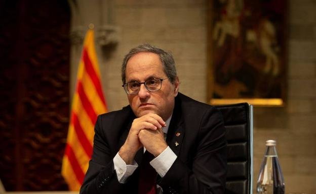 El expresident de la Generalitat, Quim Torra.