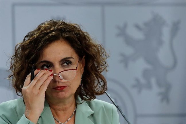 La ministra de Hacienda y portavoz del Gobierno, María Jesús Montero. /EFE
