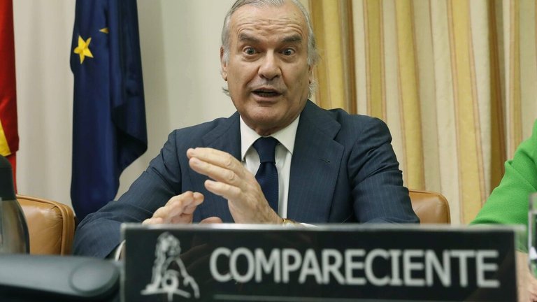 El expresidente del Santander España Rodrigo Echenique.