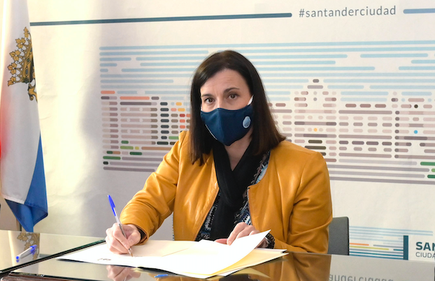 La alcaldesa de Santander, Gema Igual (PP). / ALERTA