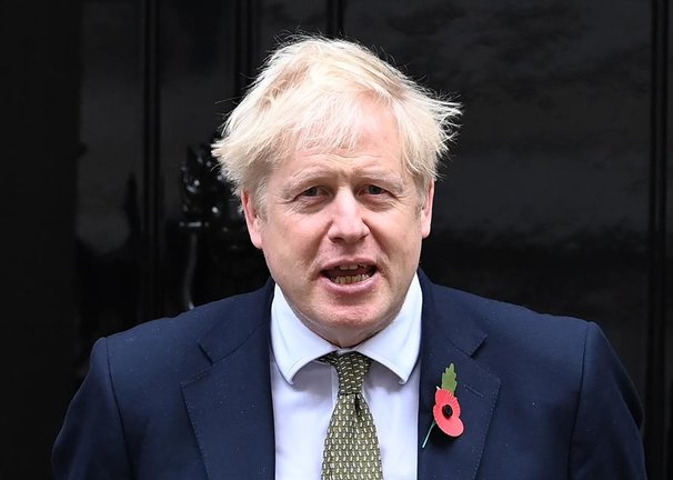 El primer ministro británico, Boris Johnson. EPA/FACUNDO ARRIZABALAGA