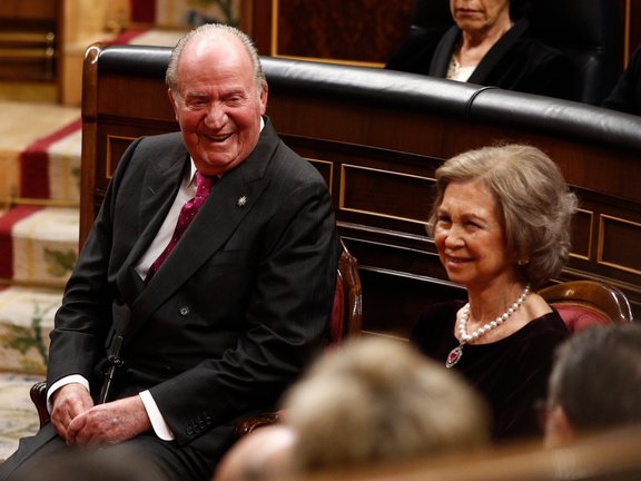 El Rey emerito Don Juan Carlos I y la Reina Sofía. / EUROPA PRESS