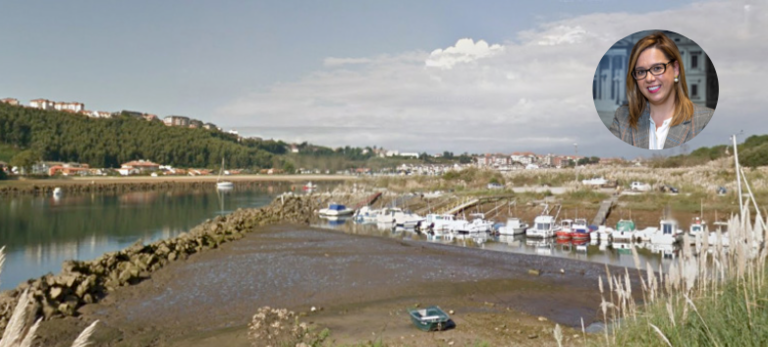 Vista del puerto ‘La Pozona’ situado junto a la costa de la antigua cantera de Cuchía en el término municipal de Miengo. / ALERTA