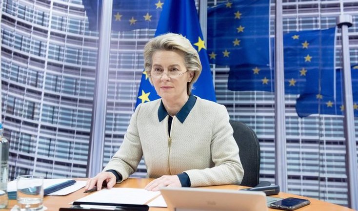 Ursula von der Leyen, presidenta de la Comisión Europea - Etienne Ansotte/European Commiss / DPA