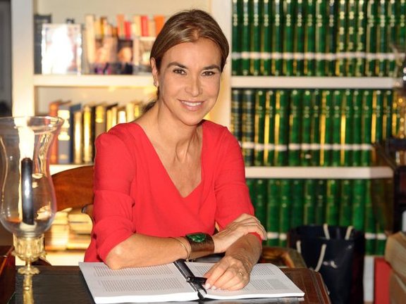 La escritora Carmen Posadas.