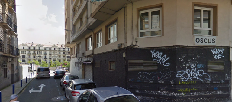 La calle Barcelona de Santander, lugar donde sucedieron los hechos. /ALERTA