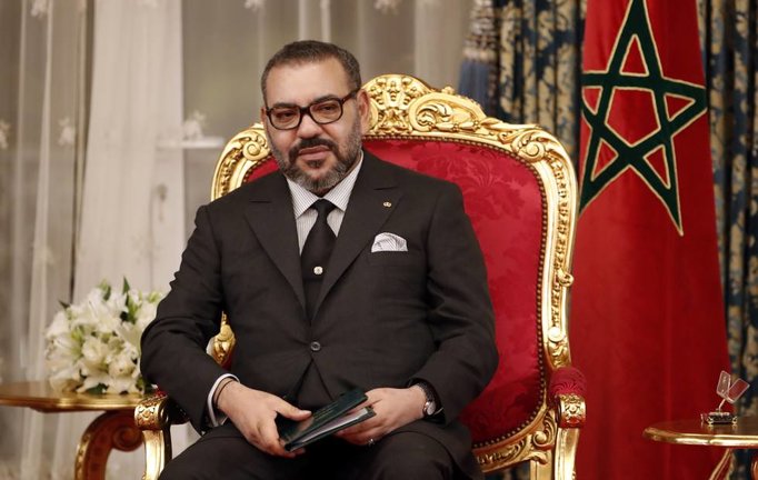 El rey Mohamed VI de Marruecos.