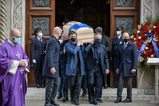 Funeral de Paolo Rossi en la catedral de Vicenza. / E. PRESS