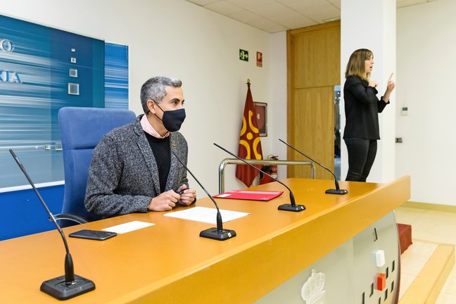 El vicepresidente de Cantabria, Pablo Zuloaga. / ALERTA