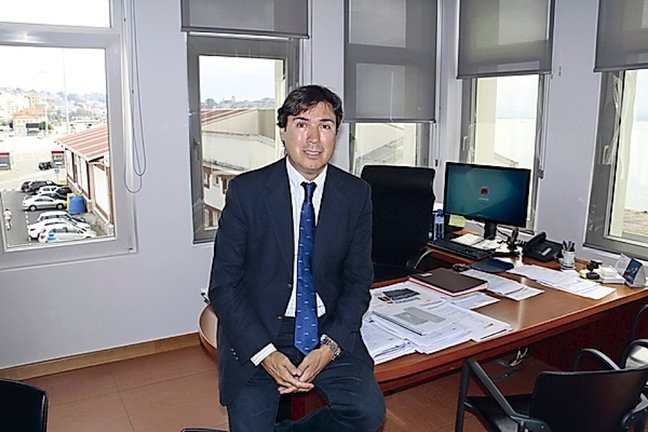 El presidente de la Autoridad Portuaria de Santander (APS), Jaime González.