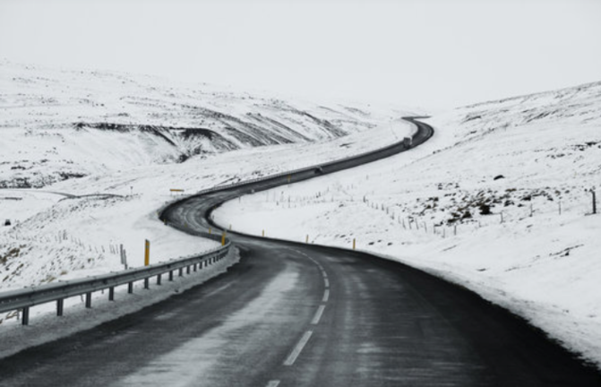 carretera nieve