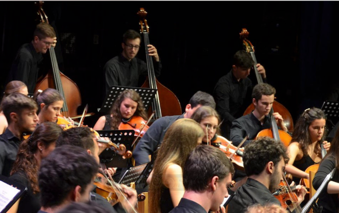 Orquesta Barroca Asociación Filarmónica de Cantabria.