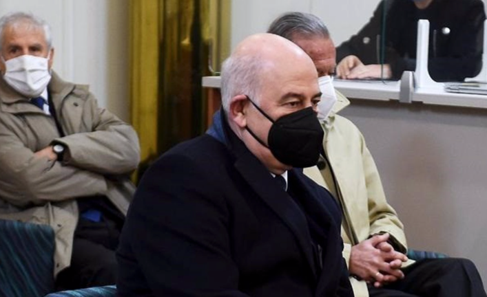 El expresidente de Sniace, Blas Mezquita, en el juicio por presunto delito ambiental - JUAN MANUEL SERRANO ARCE/EUROPA PRESS