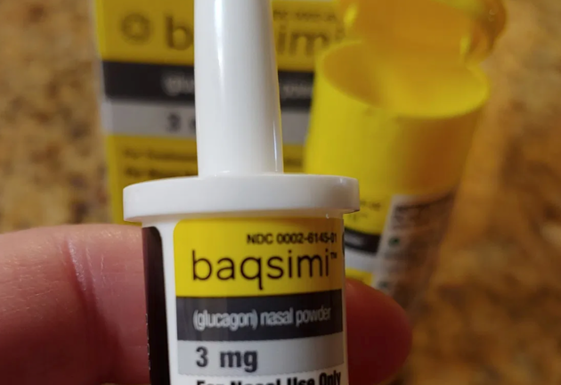 Baqsimi (glucagón nasal).